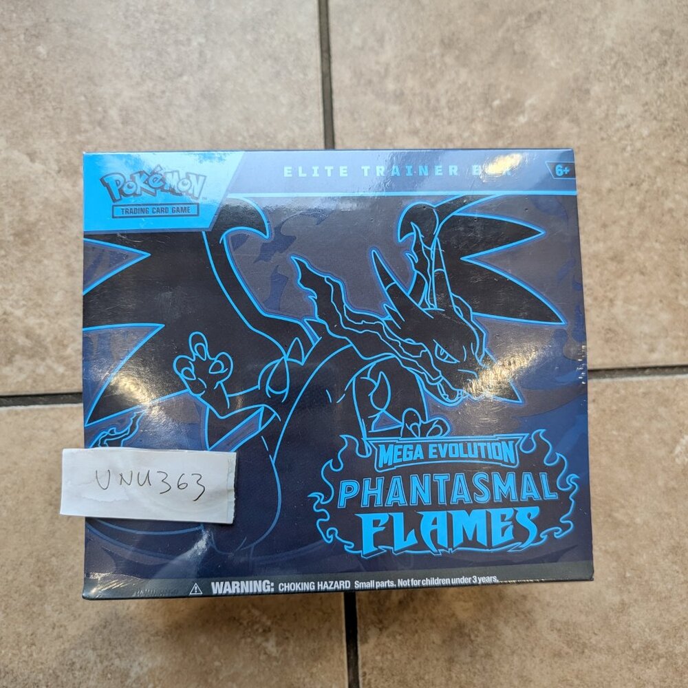 Pokémon TCG: Mega Evolution Phantasmal Flames Elite Trainer Box 9 Booster Packs - Picture 4 of 8